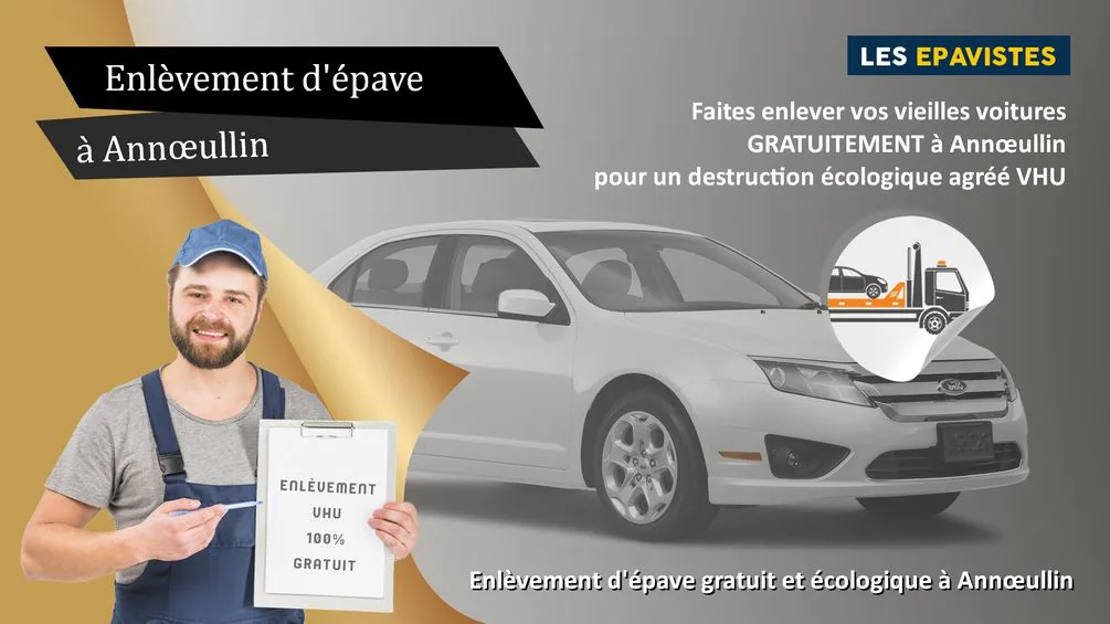 enlèvement épave Annœullin