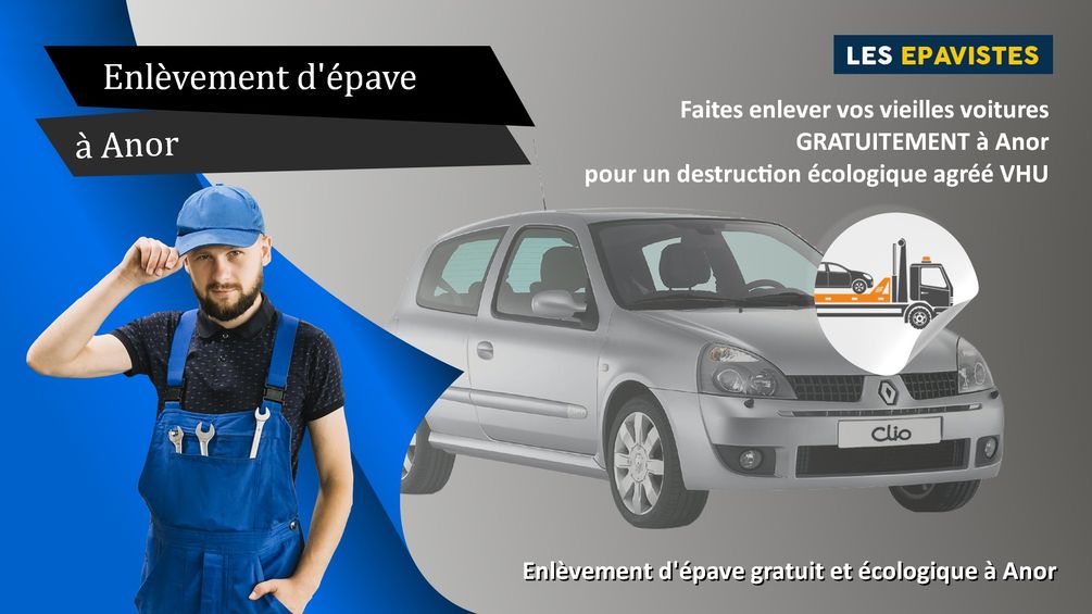 enlèvement épave Anor