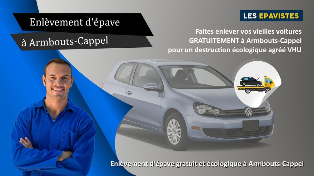 enlèvement épave Armbouts-Cappel
