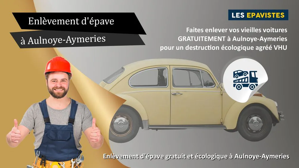 enlèvement épave Aulnoye-Aymeries
