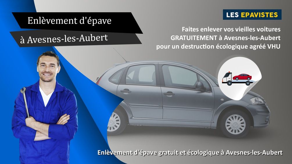 enlèvement épave Avesnes-les-Aubert