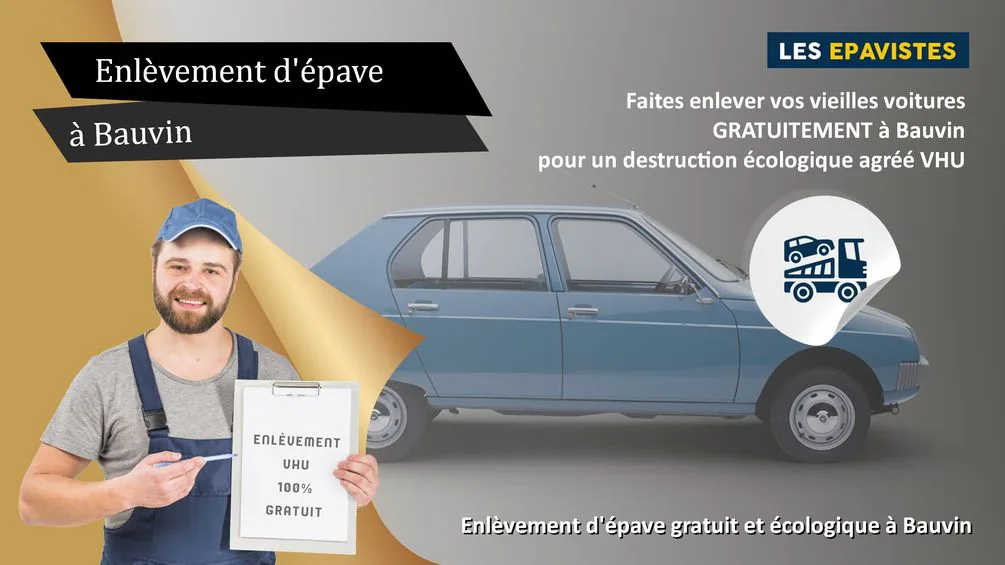 enlèvement épave Bauvin