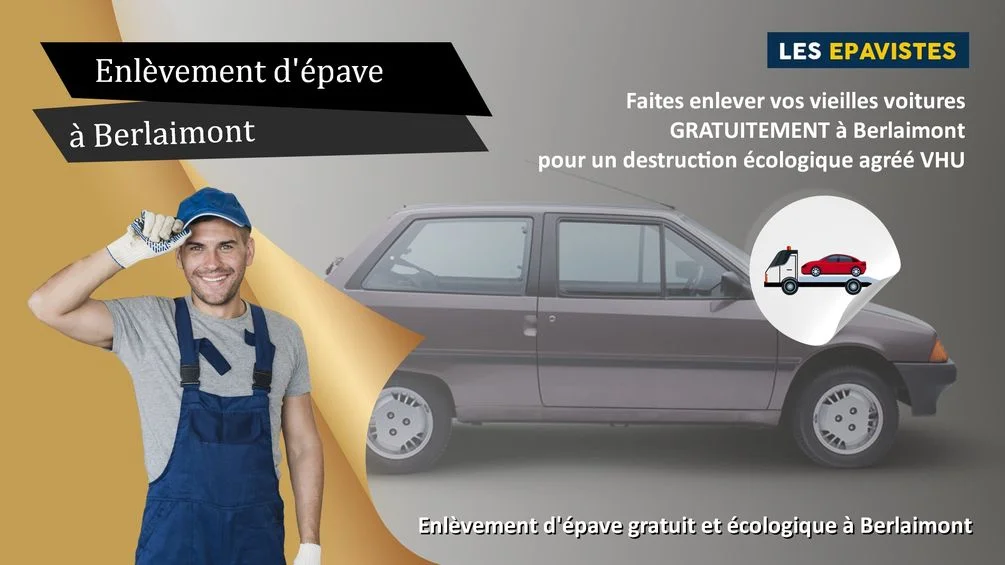 enlèvement épave Berlaimont
