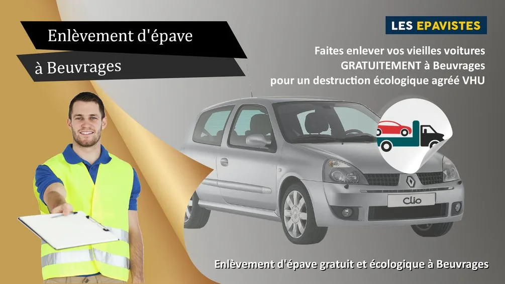 enlèvement épave Beuvrages