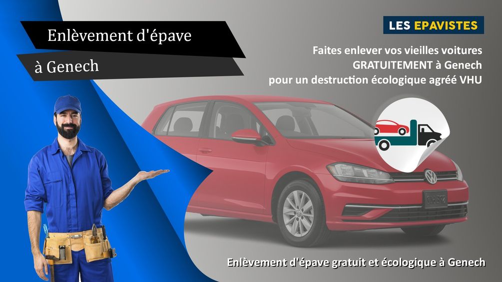 enlèvement épave Genech