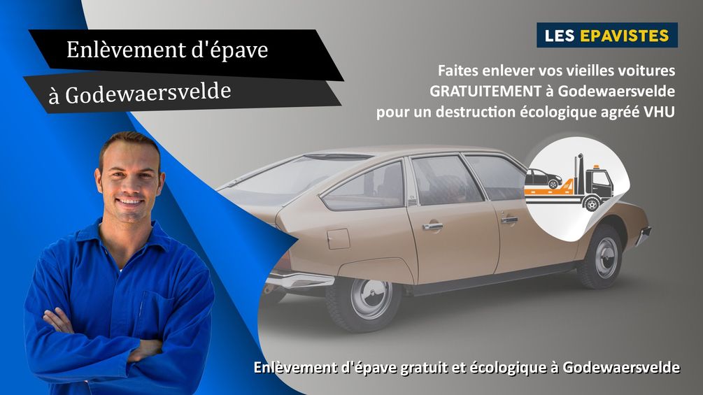 enlèvement épave Godewaersvelde
