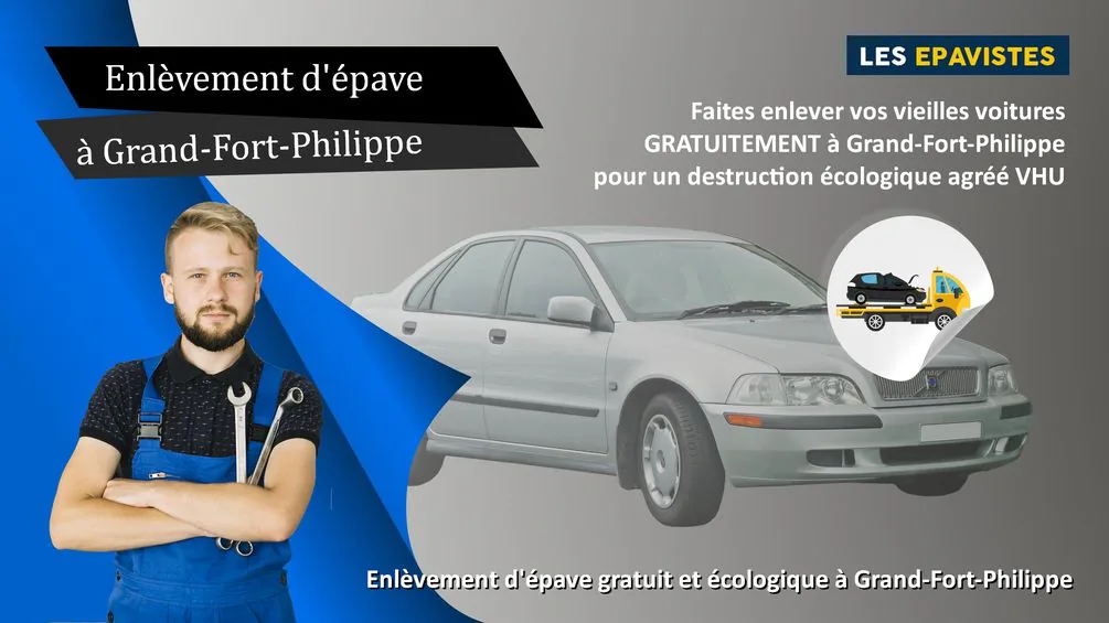 enlèvement épave Grand-Fort-Philippe