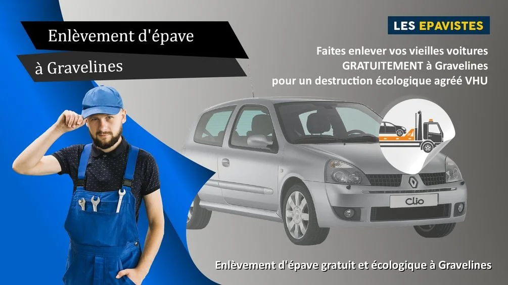enlèvement épave Gravelines
