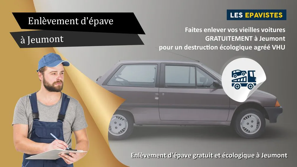 enlèvement épave Jeumont