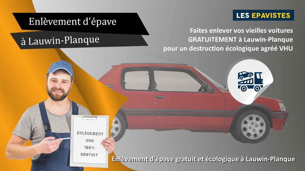 enlèvement épave Lauwin-Planque