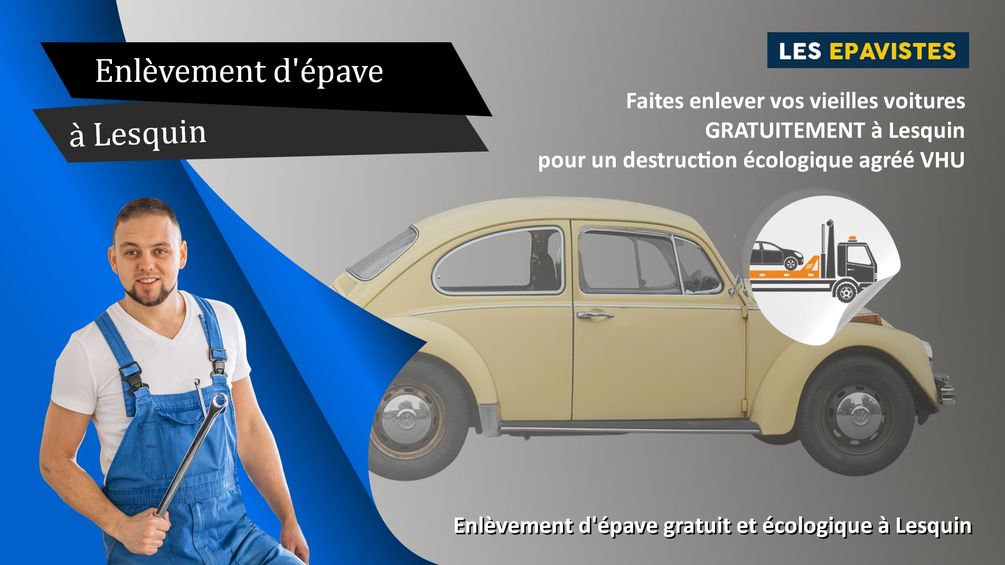 enlèvement épave Lesquin