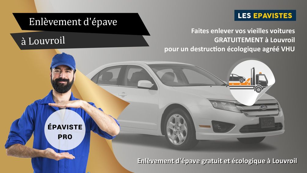 enlèvement épave Louvroil