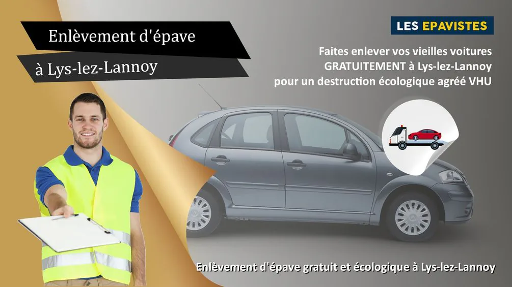 enlèvement épave Lys-lez-Lannoy