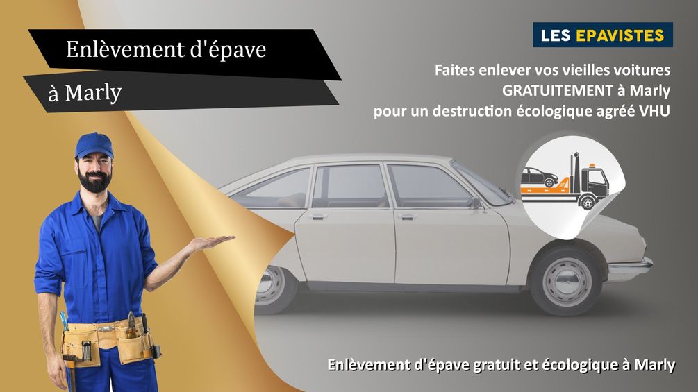 enlèvement épave Marly