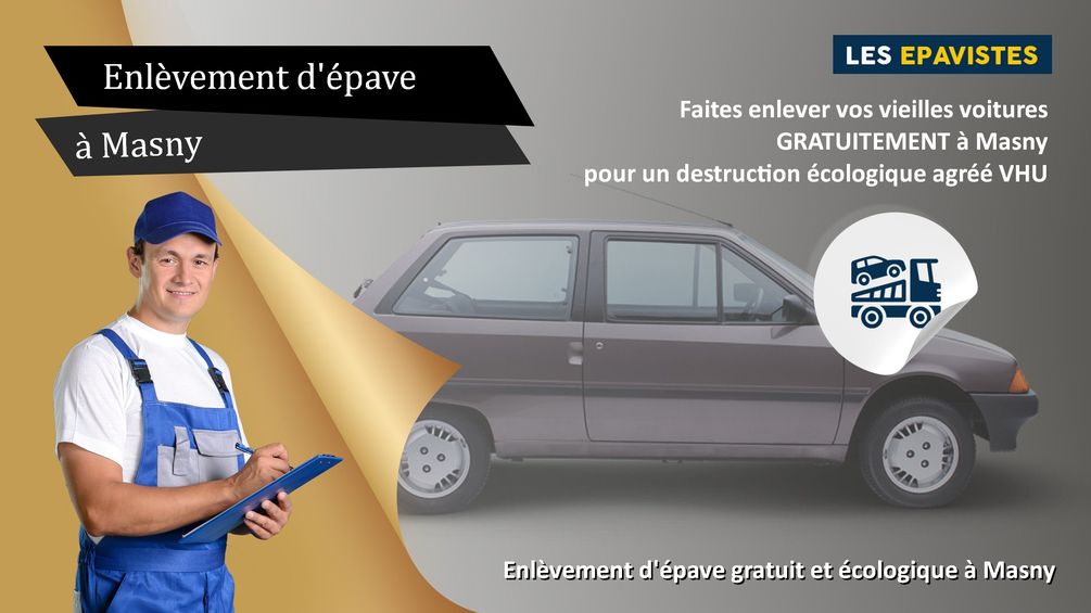 enlèvement épave Masny