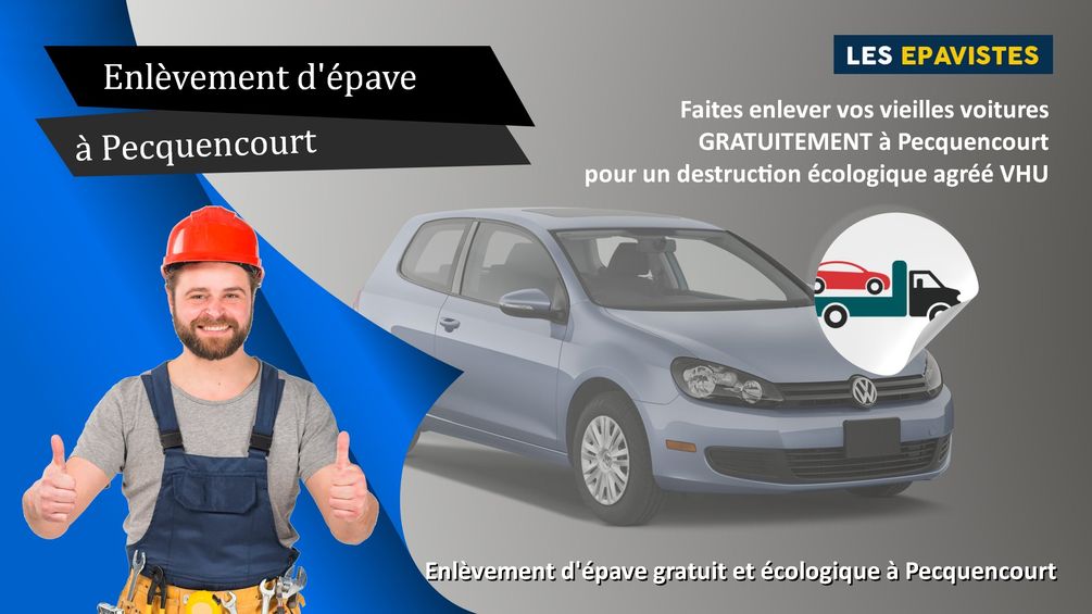 enlèvement épave Pecquencourt