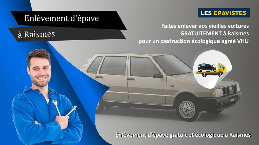 enlèvement épave Raismes