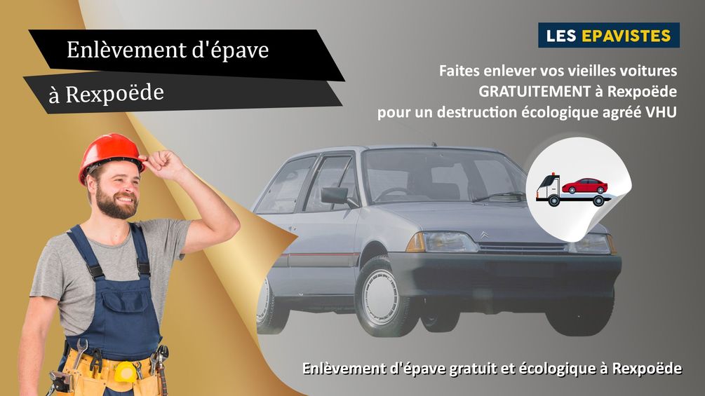 enlèvement épave Rexpoëde