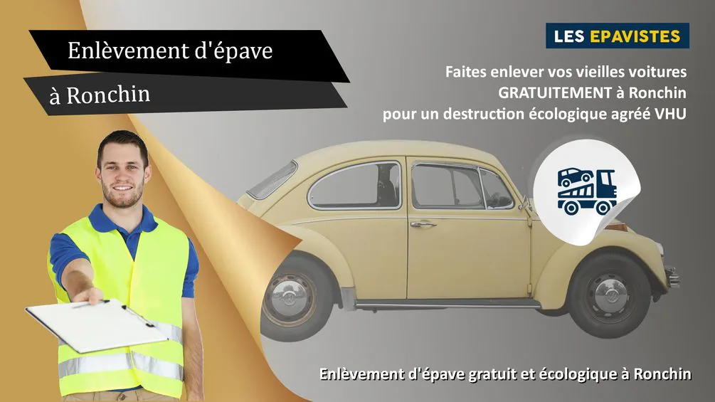 enlèvement épave Ronchin