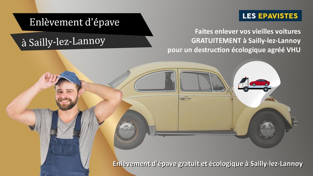 enlèvement épave Sailly-lez-Lannoy