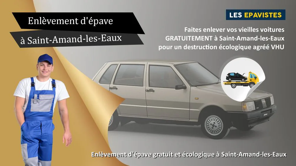 enlèvement épave Saint-Amand-les-Eaux