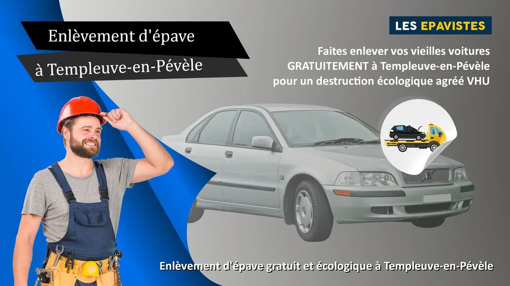 enlèvement épave Templeuve-en-Pévèle