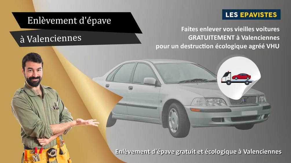 enlèvement épave Valenciennes