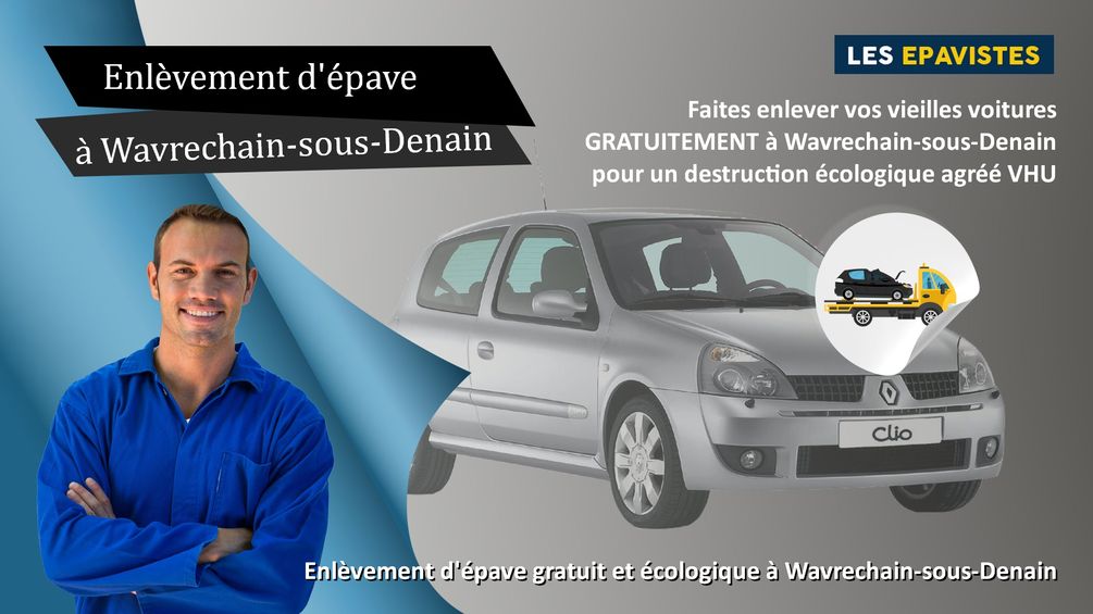 enlèvement épave Wavrechain-sous-Denain