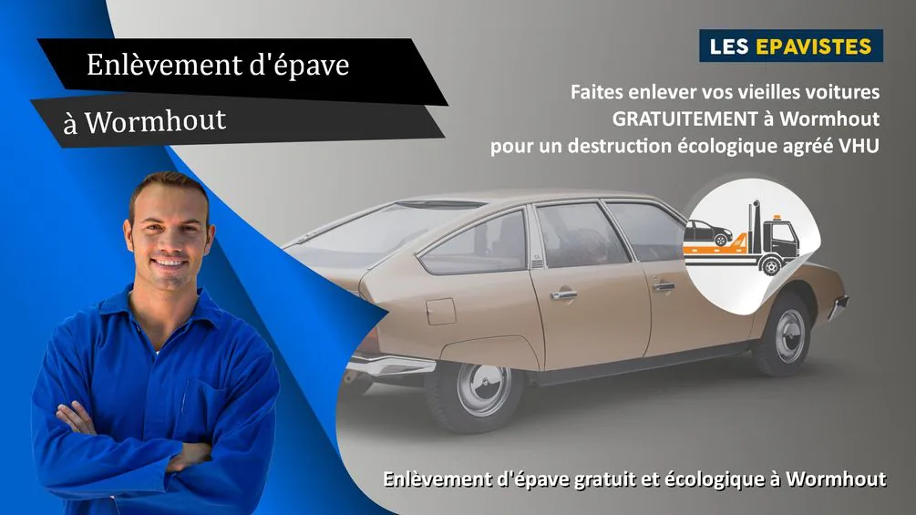 enlèvement épave Wormhout