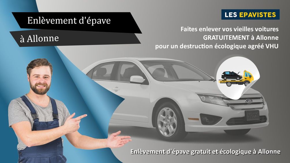 enlèvement épave Allonne