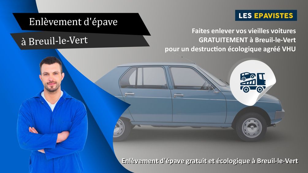 enlèvement épave Breuil-le-Vert
