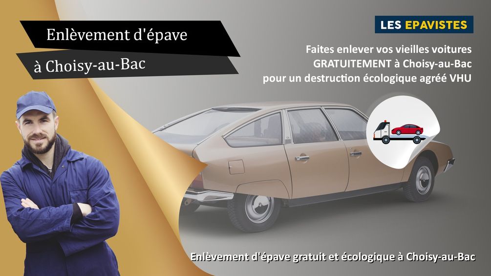 enlèvement épave Choisy-au-Bac