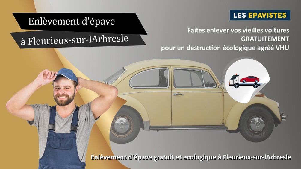 enlèvement épave Fleurieux-sur-l'Arbresle