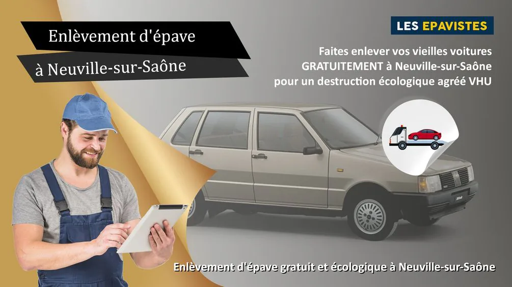 enlèvement épave Neuville-sur-Saône