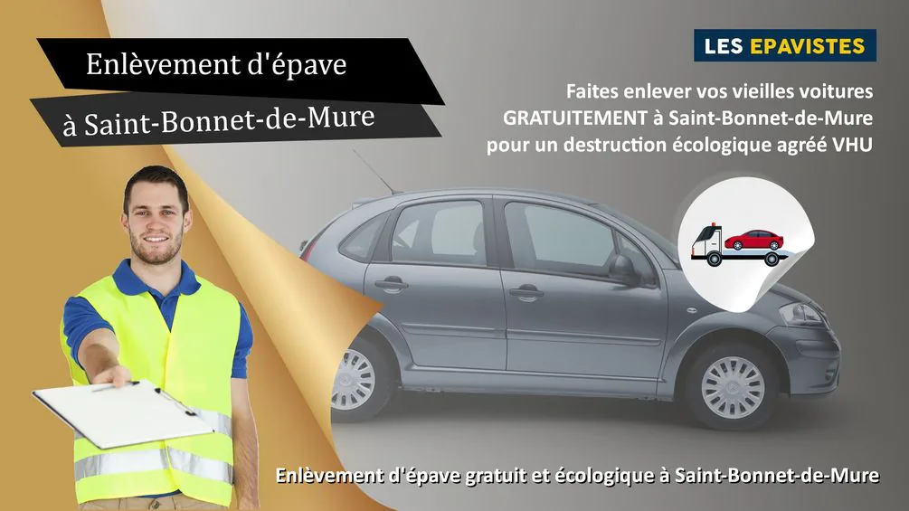 enlèvement épave Saint-Bonnet-de-Mure