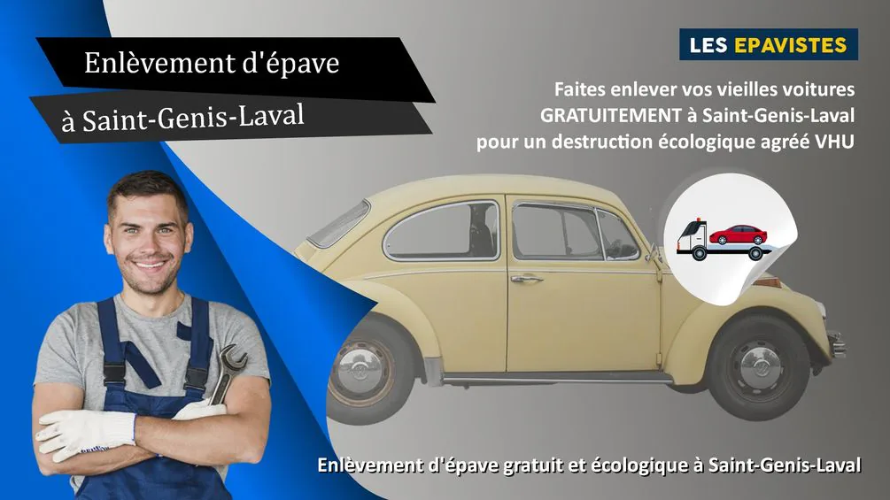 enlèvement épave Saint-Genis-Laval