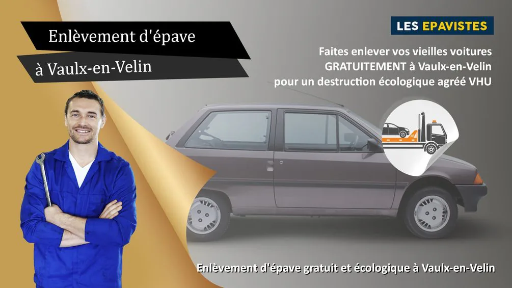 enlèvement épave Vaulx-en-Velin