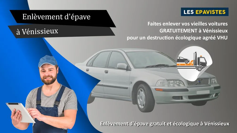 enlèvement épave Vénissieux
