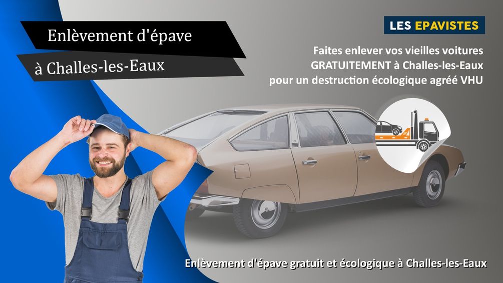 enlèvement épave Challes-les-Eaux