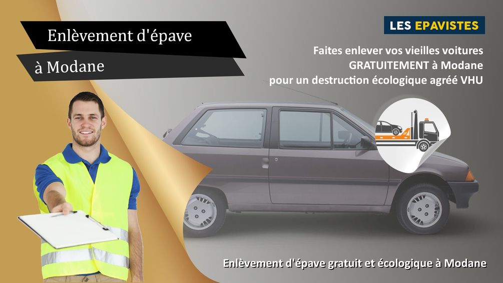 enlèvement épave Modane