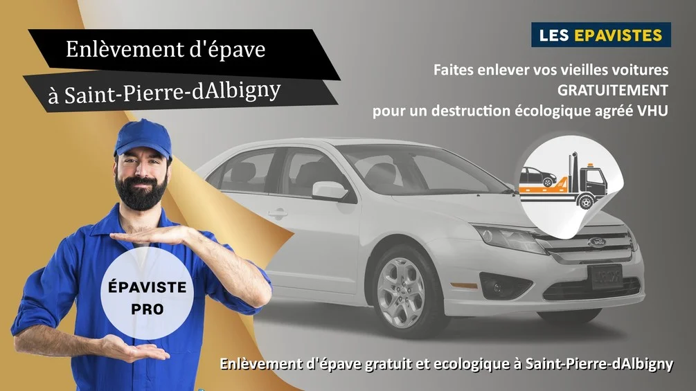 enlèvement épave Saint-Pierre-d'Albigny
