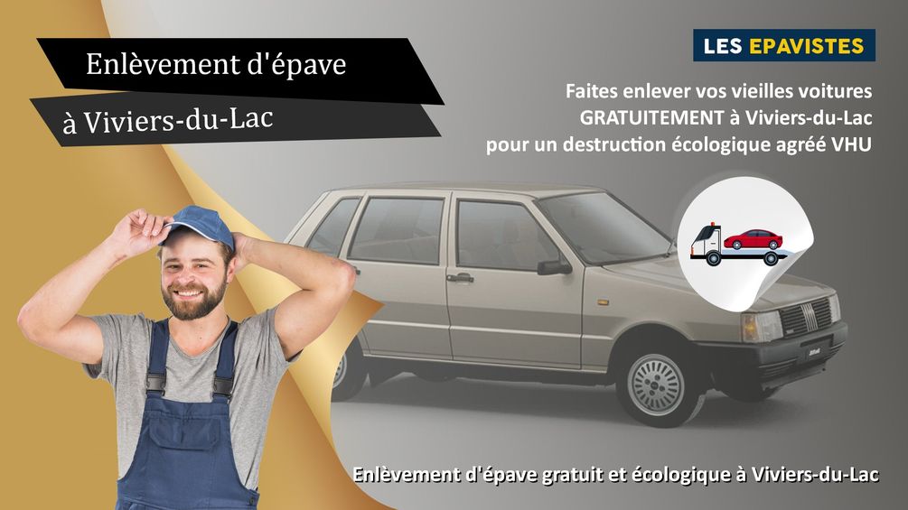 enlèvement épave Viviers-du-Lac