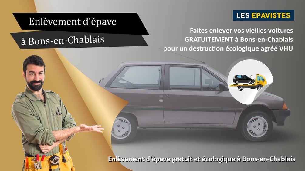 enlèvement épave Bons-en-Chablais