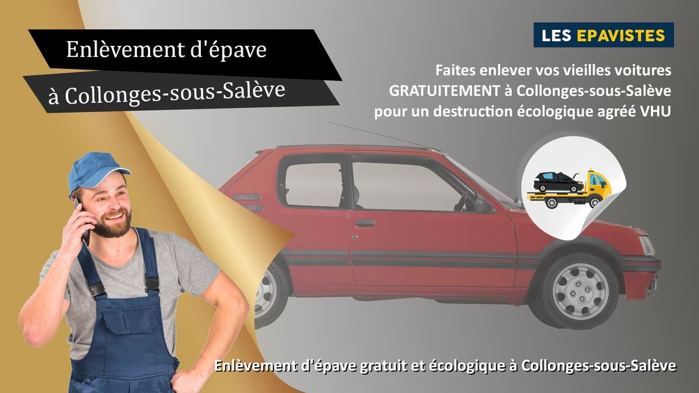 enlèvement épave Collonges-sous-Salève