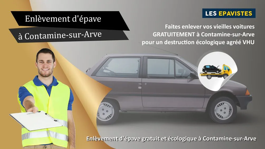 enlèvement épave Contamine-sur-Arve