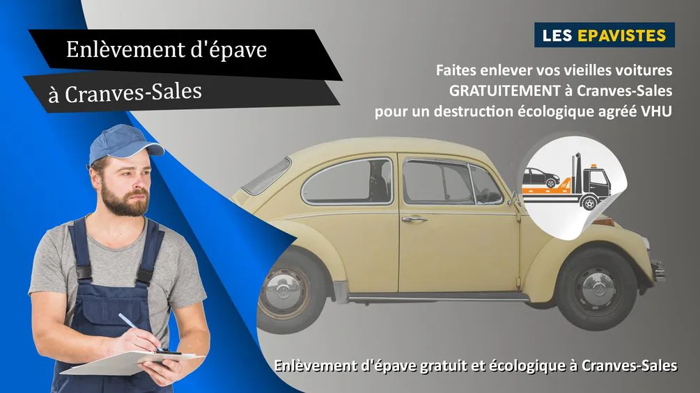 enlèvement épave Cranves-Sales