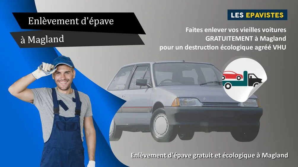 enlèvement épave Magland