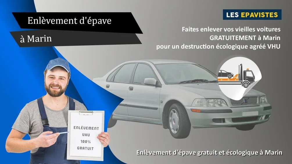 enlèvement épave Marin