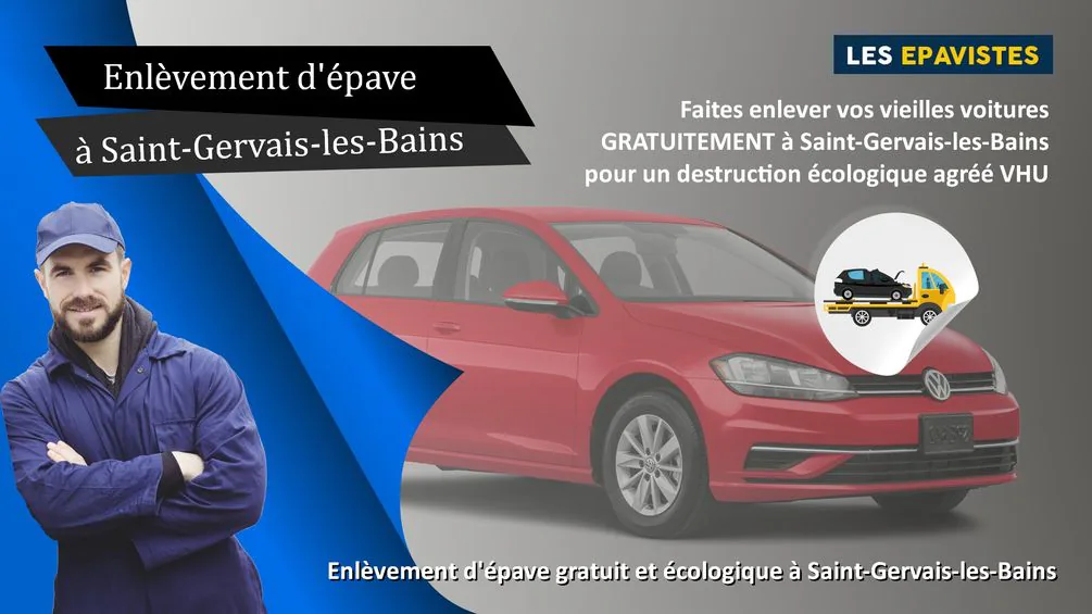 enlèvement épave Saint-Gervais-les-Bains