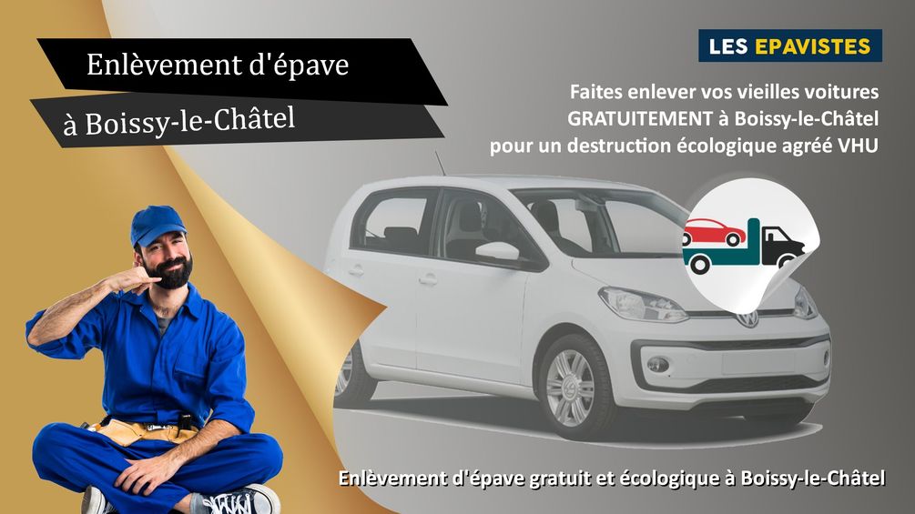 enlèvement épave Boissy-le-Châtel